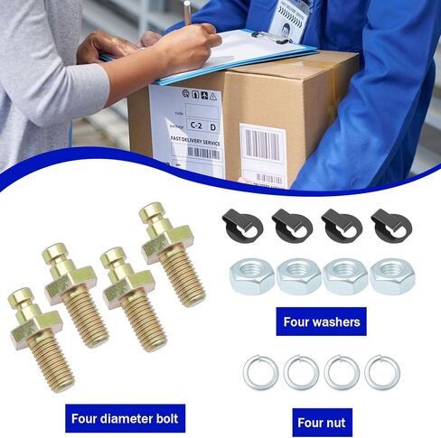 طقم مسمار خانق مكربن ​​20-37 - لمكربن ​​هولي - قطر مسمار رافعة خانق 7/32 بوصة وإدراج كابل خانق (4 عبوات) in Kuwait