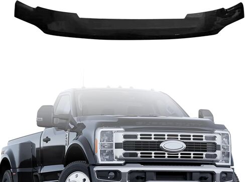 F-250 F-350 غطاء محرك السيارة منحرف درع الحشرات متوافق مع Ford 2023 2024 2025 F250 F350 F450 F550 Super Duty in Kuwait