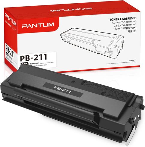 خرطوشة حبر أصلية من Pantum PB-211 حبر أصلي P2502W، M6552NW، طابعة M6602NW، PB-211 تنتج ما يصل إلى 1600 صفحة (عبوة واحدة) in Saudi Arabia