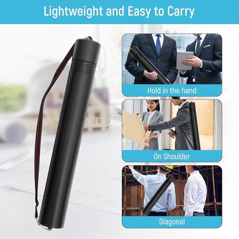 Colaxi Poster Tube Expandable Carrying Scroll Arrows Storage Bag Protection Case Tube for Artworks Drawings Documents Pictures Draftings in Kuwait
