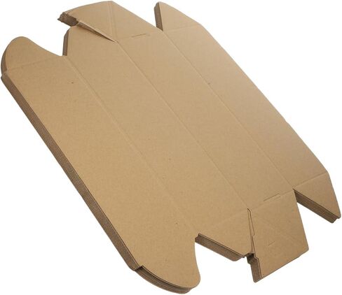 STOBAZA 10Pcs Triangle Cardboard Mailing Tubes for Document Storage Kraft Paper Shipping Boxes for Artwork Posters and Blueprints Lightweight and Easy Assembly in Kuwait