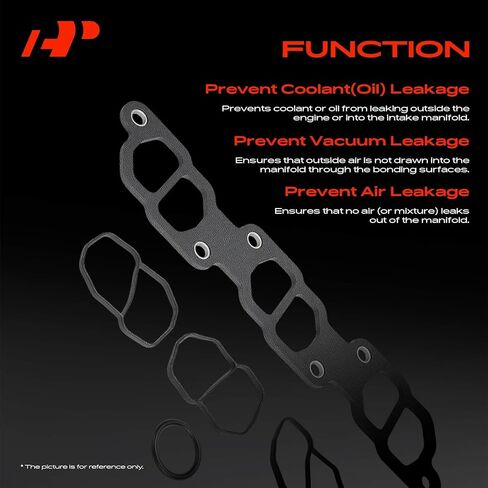A-Premium Upper Fuel Injection Plenum Gasket Set Compatible with Ford Explorer, Ranger & Mazda B4000, 1998 1999 2000, 4.0L in Kuwait