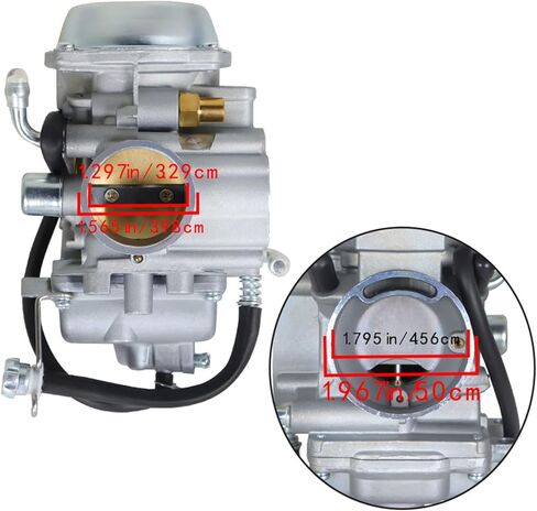 استبدال المكربن ​​ومشعب السحب من munirater لـ Quadrunner 250 LTF250 1990-1999 in Kuwait