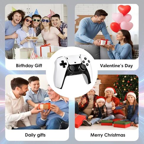 2026New Wireless Retro Game Console 23 Simulators and Over 40,000 Games Plug and Play 4K HD HDMI TV Game 2.4G Wireless Controllers(128G) in Kuwait