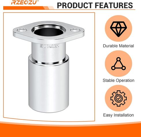 شفة كاتم صوت عادم NPT مقاس 1 بوصة، طقم تمديد عادم المولد متوافق مع أجزاء عربة Predator 301cc 420cc 670cc 11HP 13HP GX270 GX340 GX390 in Kuwait