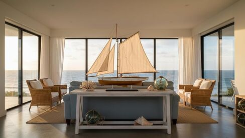 SAILINGSTORY نموذج مركب شراعي خشبي ديكور قارب شراعي مقاس 37 بوصة أخضر in Kuwait
