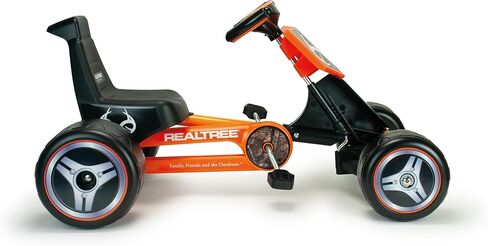 أفضل سيارة ركوب على سيارات Realtree مرخصة رسميًا بدواسة Go Kart للأطفال من سن 3 إلى 6 سنوات | لعبة ركوب للأطفال الصغار مع دواسات سهلة وعجلات دوارة سلسة وإطار متين | متعة المغامرة الآمنة في الهواء الطلق in Kuwait