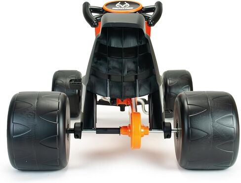 أفضل سيارة ركوب على سيارات Realtree مرخصة رسميًا بدواسة Go Kart للأطفال من سن 3 إلى 6 سنوات | لعبة ركوب للأطفال الصغار مع دواسات سهلة وعجلات دوارة سلسة وإطار متين | متعة المغامرة الآمنة في الهواء الطلق in Kuwait