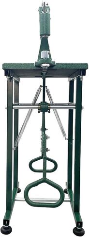 Manual Heavy-Duty Double Pedal Double Station Metal Button Grommet Ring Clasp Riveting Machine with Hole Punch Die-Casting Function in Kuwait