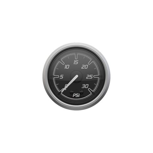 Mercury Water Pressure Gauge – Sport Black/Brushed (8M6020043) in Kuwait