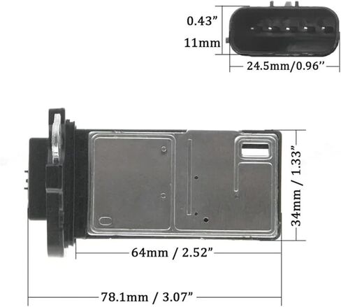 AFH70M-41C Mass Air Flow Meter MAF Sensor for 2006-2020 1.4L 1.6L 1.8L in Kuwait