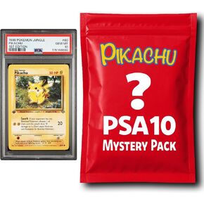 لعبة بطاقات التداول Pikachu PSA 10 Grade PKM Card Mystery Pack in Kuwait