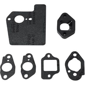 Carburetor Insulator 16211-ZL8-000 and Gaskets 16221-883-800 (2), 16228-ZL8-000, 16212-ZL8-000, 19651-Z0L-000 Kit Compatible with Honda GC135 GC160 GC190 GS160 GS190 GCV135 GCV160 GCV190 GSV190 Engine in Kuwait