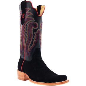 Mens Black Rough Out 13In Cutter Toe Boot 9.5 D in Saudi Arabia
