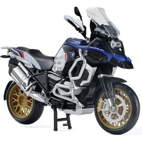 1:12 Scale Model Motorcycle for BMW R1250 GS Plastic with Diecast Motorcycle Model No Assembly Required Moto Mini Finished Motorrad for Adult Kid Boy(White) in Saudi Arabia