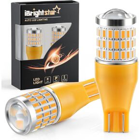 iBrightstar 921 LED لمبة بيضاء، T15 912 LED عكس مصابيح كهربائية فائقة السطوع لوقوف السيارات الاحتياطية بدوره أضواء الإشارة، 2 حزمة in Kuwait