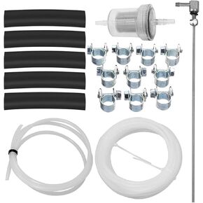 Diesel Heater Fuel Tank Standpipe Pick Up Inline Fuel Filter Fuel Pipe Line Hose Clip Auxiliary Fuel Tank Stand Pipe fits for Eberspacher Webasto Parking Heater, for Chinese diesel heater in Kuwait