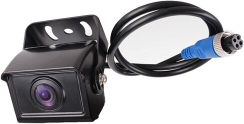AHD 1080P الثقيلة 4 دبوس كاميرا لموقف السيارات الأمامية مع الأشعة تحت الحمراء للرؤية الليلية عدسة زاوية واسعة لشاحنة RV حافلة مقاوم للماء IP67 ABS الإسكان in Kuwait