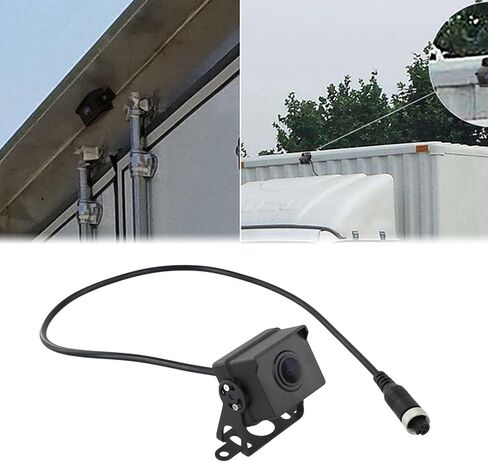 AHD 1080P الثقيلة 4 دبوس كاميرا لموقف السيارات الأمامية مع الأشعة تحت الحمراء للرؤية الليلية عدسة زاوية واسعة لشاحنة RV حافلة مقاوم للماء IP67 ABS الإسكان in Kuwait