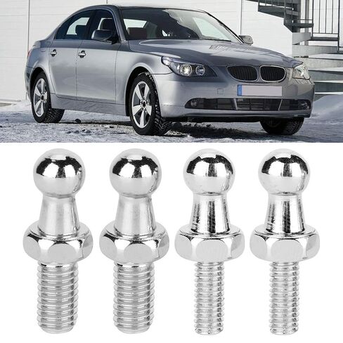 Aramox CNC Aluminum Alloy Ball Stud Bolt, M6 Ball-Studs for Gas Struts, 8mm, 2 Pieces, Compatible with Hood and Gas Columns in Kuwait