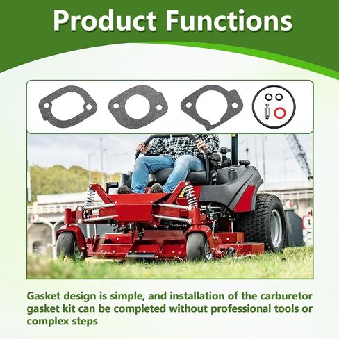 11028-6295 مجموعة حشية المكربن ​​مناسبة لمحرك سلسلة Kawasaki FR FS FR651V FS651V FR691V FS691V FR730V استبدال 11028-6318 in Kuwait