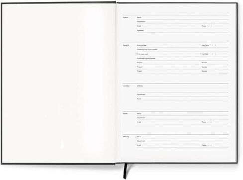 دفتر مختبر Vela Sciences N7-D الموسع DuraCover، 9.25 × 11.75 بوصة (23.5 × 30 سم)، 144 صفحة، نسج رمادي مشبع، غلاف دائم، ورق ثقيل الوزن 70 رطل (48 حزمة، نقطة +) in Kuwait