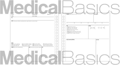 H&P Square Notebook – History & Physical Template Notebook for Medical Students, Residents, NP, PA in Kuwait