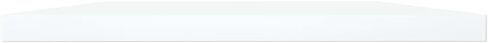 Bookshelf Boards 8 pcs White Engineered Wood 39.4"x11.8"x0.6" for Bookcase Shelves Storage Organizer Display Rack Home Office Living Bedroom Library in Kuwait