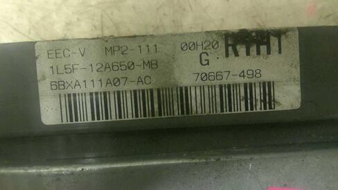 Engine ECM Control Module 4.0L Fits 01 Compatible with Ford Compatible with Ranger 1L5F-12A650-MB 1L5F12A650MB in Kuwait