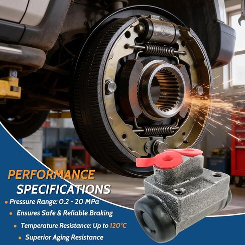 1R4Z2V261AA 6S4Z2261A 6S4Z2261AA Rear Drum Brake Wheel Cylinder Compatible with Ford, Hyundai and Merkur Models Focus 2000-2011, Stellar 1985-1987, XR4Ti 1985-1989 2 Pc Driver and Passenger Side Set in Kuwait