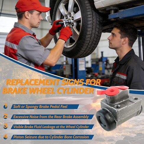1R4Z2V261AA 6S4Z2261A 6S4Z2261AA Rear Drum Brake Wheel Cylinder Compatible with Ford, Hyundai and Merkur Models Focus 2000-2011, Stellar 1985-1987, XR4Ti 1985-1989 2 Pc Driver and Passenger Side Set in Kuwait