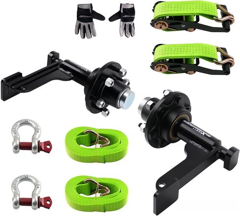 maXpeedingrods Shipping Container Wheels 6-Lug Wheels Kit for 20-Foot and 40-Foot Shipping Container in Kuwait