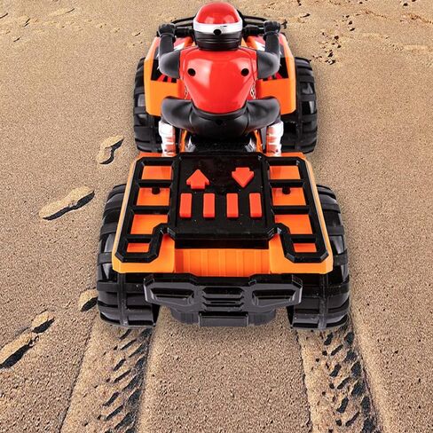ArtCreativity Light Up ATV Toy with Sounds - 10 Inch Toy Kids 4 Wheeler with Headlights, Sounds, and Button Activated Motion, Four Wheeler Supercross Quad Toys for Boys and Girls in Kuwait