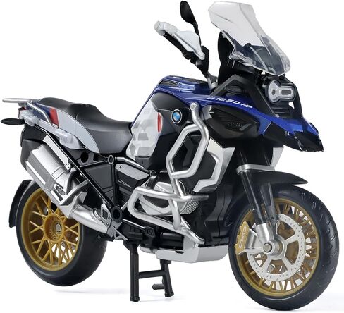 1:12 Scale Model Motorcycle for BMW R1250 GS Plastic with Diecast Motorcycle Model No Assembly Required Moto Mini Finished Motorrad for Adult Kid Boy(White) in Kuwait