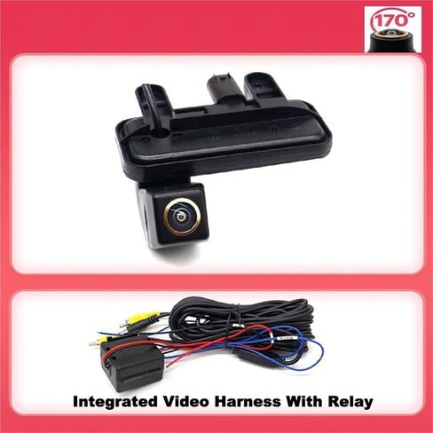 for Mercedes-Benz B-Class W246 W242 B180 B250 2011 2012 2013 2014 Models, This high-Definition Rearview Camera (CAM Relay) is Designed for use with the Trunk Handle of These Vehicles. in Saudi Arabia