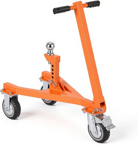 FAHKNS Trailer Dolly 3500 lb Tongue Weight Trailer Mover with 2 in & 2-5/16 in Ball Suitable for RV, Boat, Camper, Flatbed, Enclosed Trailers and so on. in Kuwait
