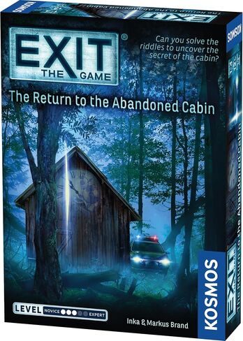تيمز اند كوزموز - الخروج: The Return To The Abandoned Cabin - المستوى: 3/5 - لعبة غرفة الهروب الفريدة - 1-4 لاعبين - العاب لوحية استراتيجية حل الألغاز للبالغين والاطفال بعمر 12 سنة فما فوق - 692682 in Kuwait
