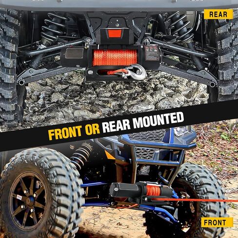 Nilight Winch Cradle Universal Mount Plate 10 x 4 1/2" Winch Bracket Winch Mounting 2 بوصة وصلة الاستقبال 8000-13,000 رطل الروافع القابلة للطي، ضمان لمدة عامين in Saudi Arabia