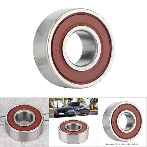 881 Generator Bearing Replacement 279-2RS 15x35x13mm High Hardness Iron Direct Fit Universal Compatible for Most Vehicles in Kuwait