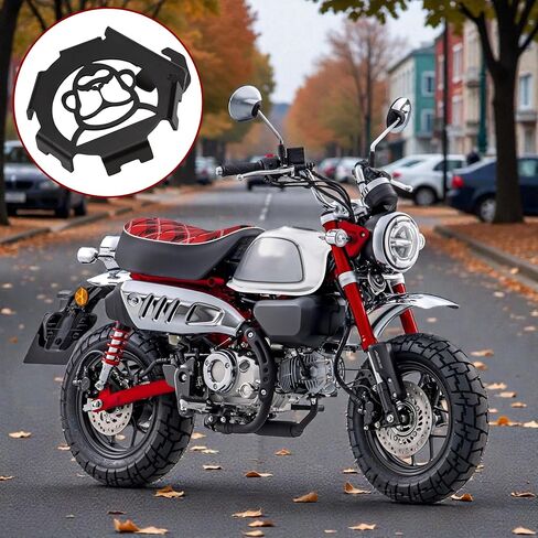 غطاء القرن الأمامي مناسب لسلسلة Honda Monkey 125 Z125 2018 2019 2020 2021 2022 2023 2024 2025، واقي إطار غطاء القرن، قطع غيار لهوندا in Kuwait