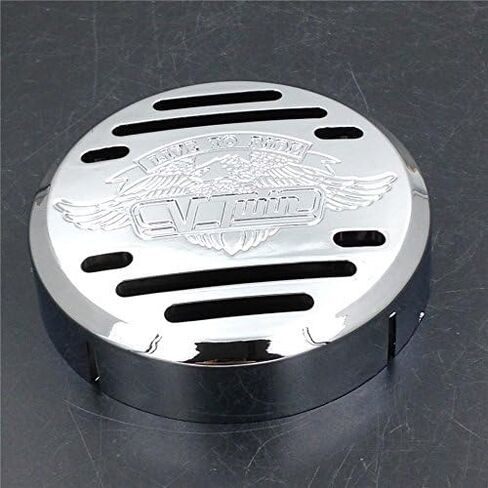 غطاء SMT-Horn متوافق مع Kawasaki Vulcan 800 Vstar 650 1100 Classic Silverado Black [B00RNIU796] in Kuwait