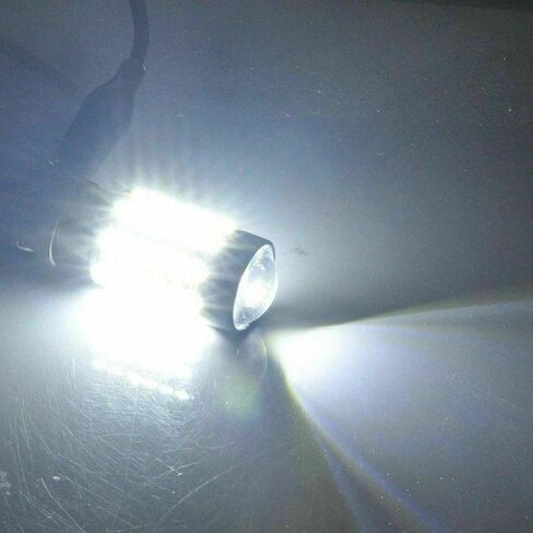 مصابيح إشارة الانعطاف LED متوافقة مع إشارة الانعطاف JD Gator Deere pn 57M10180، مصابيح التبديل البيضاء والعنبرية، بدون فلاش فرط، حزمة من 2 in Kuwait