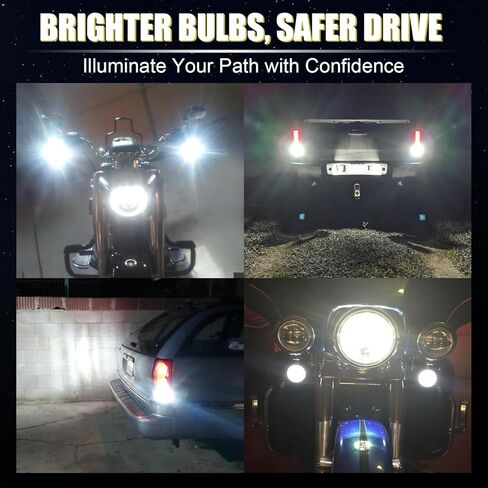iBrightstar 921 LED لمبة بيضاء، T15 912 LED عكس مصابيح كهربائية فائقة السطوع لوقوف السيارات الاحتياطية بدوره أضواء الإشارة، 2 حزمة in Kuwait