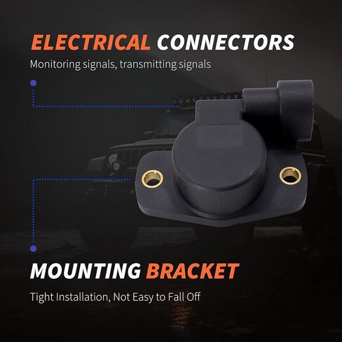 HiSport MC1414 Throttle Position Sensor TPS Compatible with Harley-Davidson 2001-2005 Softail Deuce EFI FXSTDI Replace 7701204055 in Kuwait