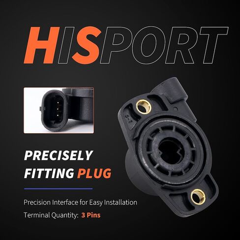 HiSport MC1414 Throttle Position Sensor TPS Compatible with Harley-Davidson 2001-2005 Softail Deuce EFI FXSTDI Replace 7701204055 in Kuwait
