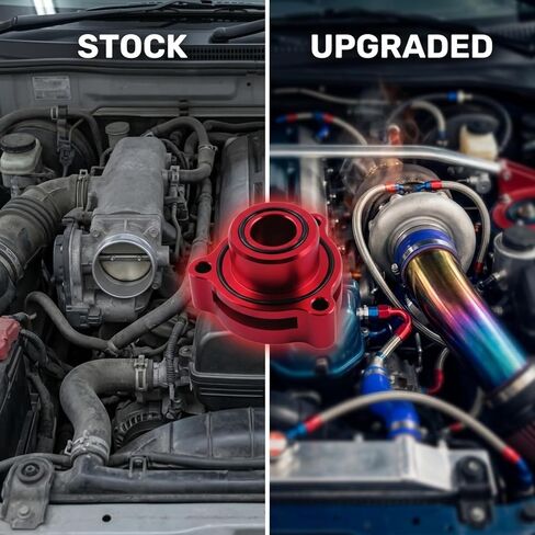 محول صمام نفخ BOV متوافق مع محرك Ford EcoBoost، مجموعة فاصل صمام توربو من سبائك الألومنيوم لسيارة موستانج فيوجن فييستا ST 1.5L 1.6L 2.0L 2.3L 2.7L in Kuwait