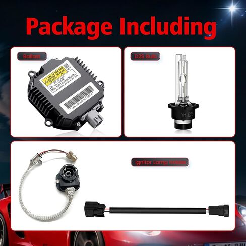 2 حزم HID العلوي وحدة التحكم الصابورة ث / الشاعل و D2S لمبة لإنفينيتي EX35 EX37 FX35 FX37 FX45 FX50 G35 G37 JX35 Q50 Q60 Q70 QX56 QX60 QX70 QX80 28474-89904 28474-8991A NNNNZMNS111LANA in Kuwait