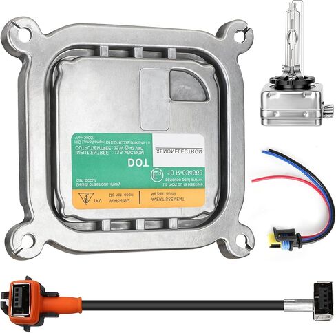 HID Headlight Ballast Control Module with Igniter & D3S Bulb for Ford Mustang 2010-2019,for Ford Escape 2013-2016,for Ford Explorer 2011-2015,for F-150 2009-2014 - Replaces 8A5Z-13C170-A DL3Z-13C170-A in Kuwait