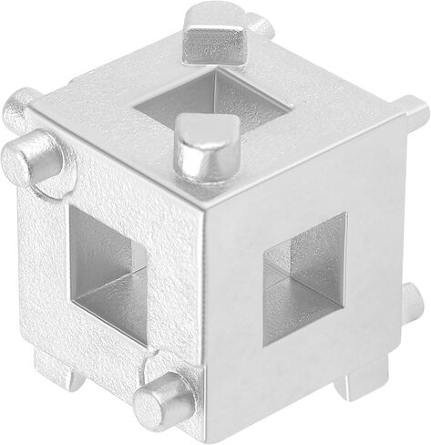 Car Cube Brake Caliper Compression Tool,Durable Steel Brake Caliper Tool Fits 3/8" Square Driver,Universal Car Accessories Car Rear Disc Brake Piston Tool Rotates Piston Back into Caliper in Kuwait