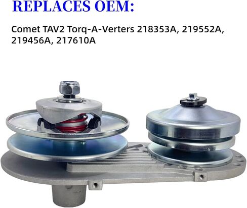 مجموعة محول عزم الدوران 212CC 30 سلسلة 6.5 HP 3/4 بوصة Go Kart Mini Bike 10T #40 41 420 بكرة سائق سلسلة المفترس لمحول عزم الدوران Comet TAV2 in Kuwait
